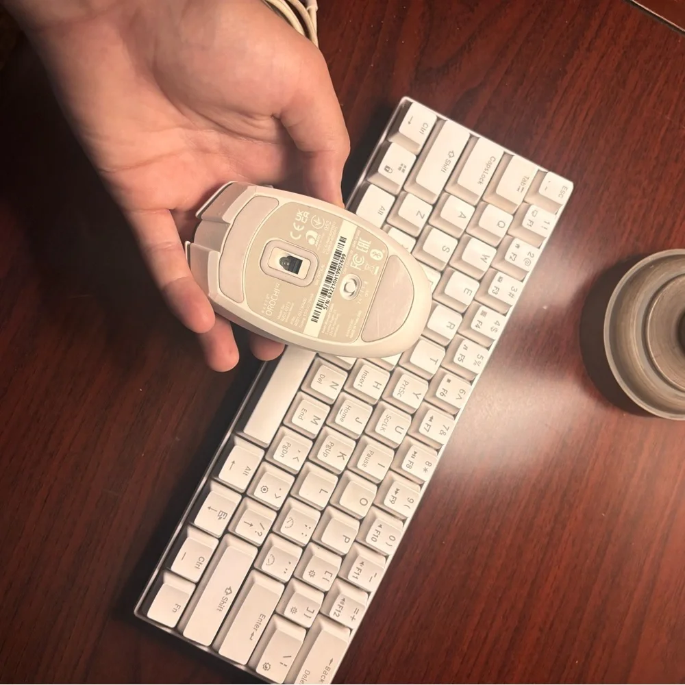 RK 61 Royal clutch 60% keyboard and Orochi v2 wireless razor mouse bundle
